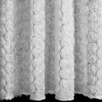 Kép 10/10 - Roses Eva Minge függöny Fehér 140x270 cm 5