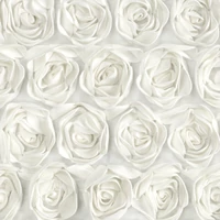 Kép 7/8 - Roses Eva Minge függöny Krémszín 140x250 cm 4
