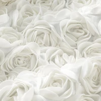 Kép 2/8 - Roses Eva Minge függöny Krémszín 140x250 cm 6
