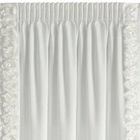 Kép 8/10 - Roses Eva Minge függöny Krémszín 140x270 cm 3