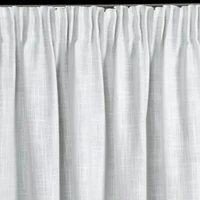 Kép 4/11 - Rosi vászon függöny Fehér 140x270 cm 3