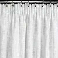 Kép 10/11 - Rosi vászon függöny Fehér 140x270 cm 9