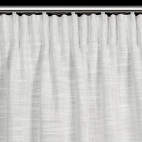 Kép 4/11 - Rosi vászon függöny Krémszín 140x270 cm 7