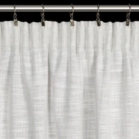 Kép 6/11 - Rosi vászon függöny Krémszín 140x270 cm 8