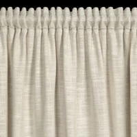 Kép 8/11 - Rosi vászon függöny Sötét bézs 140x270 cm 9