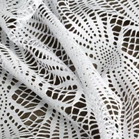 Kép 2/9 - Rozi fényáteresztő függöny Fehér 140x250 cm 6