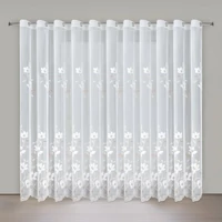 Kép 1/9 - Sandi fényáteresztő függöny Fehér 350x250 cm