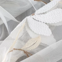 Kép 6/9 - Sandi fényáteresztő függöny Fehér 350x250 cm 6