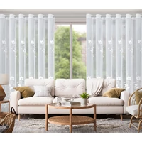 Kép 8/9 - Sandi fényáteresztő függöny Fehér 350x250 cm 7
