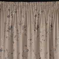 Kép 10/11 - Selena bársony sötétítő függöny Bézs 140x270 cm 4