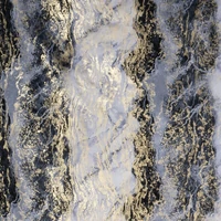Kép 4/5 - Sofi bársony sötétítő függöny Acélszürke 135x250 cm 3