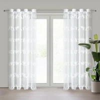 Kép 1/11 - Sotera Eva Minge függöny Fehér 140x250 cm