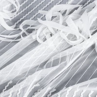 Kép 4/11 - Sotera Eva Minge függöny Fehér 140x250 cm 7