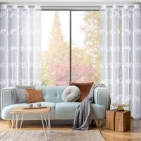 Kép 8/11 - Sotera Eva Minge függöny Fehér 140x250 cm 9