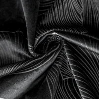 Kép 6/11 - Stella bársony sötétítő függöny Fekete 140x300 cm 9