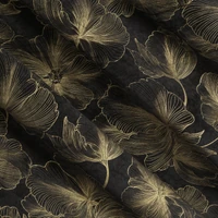 Kép 3/11 - Stella bársony sötétítő függöny Fekete 140x300 cm 7