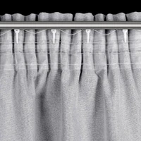 Kép 4/11 - Suzan sötétítő függöny Acélszürke 135x270 cm 7