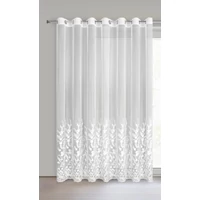 Kép 4/9 - Talina fényáteresztő függöny Fehér 300x250 cm 1