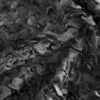 Kép 3/10 - Tiffany Eva Minge függöny Fekete 135x250 cm 7