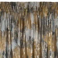 Kép 10/11 - Tina bársony sötétítő függöny Mustársárga 140x270 cm 4
