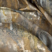 Kép 3/11 - Tina bársony sötétítő függöny Mustársárga 140x270 cm 7