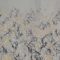 Kép 9/10 - Tori bársony sötétítő függöny Ezüst 140x250 cm 4