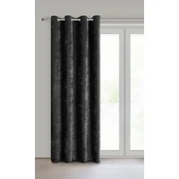 Kép 3/9 - Vani zsenília sötétítő függöny Fekete 140x250 cm 1