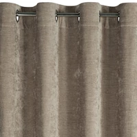 Kép 7/9 - Vani zsenília sötétítő függöny Sötét bézs 140x250 cm 3