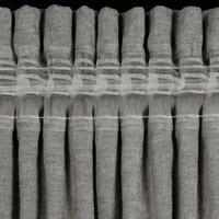 Kép 8/11 - Vani zsenília sötétítő függöny Szürke 140x270 cm 7