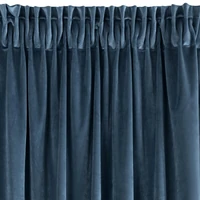 Kép 7/9 - Villa bársony sötétítő függöny Gránátkék 140x270 cm 3