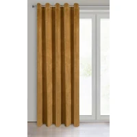 Kép 2/11 - Villa bársony sötétítő függöny Mézsárga 140x250 cm 1