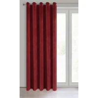 Kép 4/10 - Villa bársony sötétítő függöny Sötét vörös 140x250 cm 1