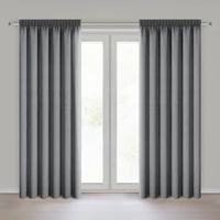 Kép 1/11 - Zoey blackout függöny Acélszürke 140x270 cm
