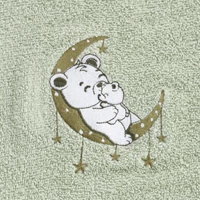 Kép 7/8 - Baby74 macis gyerek törölköző Menta 60x120 cm 4