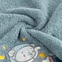 Kép 4/4 - Baby75 kék macis gyerek törölköző Kék 50x90 cm 6db 3