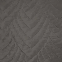 Kép 5/8 - Luiz6 bársony ágytakaró fényes márvány hatású mintával Grafit 200x220 cm 4