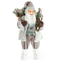 Kép 1/2 - Mikulás figura 78a Fehér 80 cm