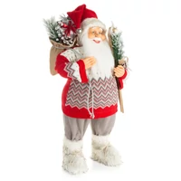 Kép 1/2 - Mikulás figura 81a Piros 80 cm