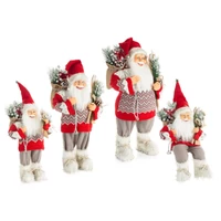 Kép 2/2 - Mikulás figura 81a Piros 80 cm 1