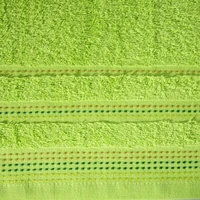 Kép 3/4 - Pola csíkos törölköző Világoszöld 70x140 cm 2