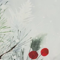 Kép 6/7 - Robin karácsonyi ágyneműhuzat Világosszürke 140x200 cm - 70x80 cm 1db 4