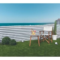 Kép 5/5 - 9 x 5 m szürke-fehér