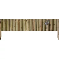 Kép 2/4 - BAMBOO BORDER - Természetes bambusz kerti szegély 0
