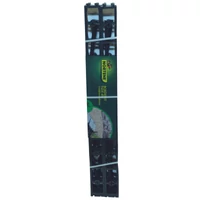 Kép 1/7 - BORDERKIT FLEXI - Extra rugalmas műanyag ágyás- és gyepszegély szett fekete (8db szegély + 16 db FIXING PEG)
