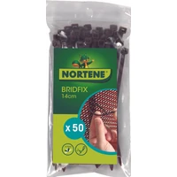 Kép 1/4 - BRIDFIX - Többfunkciós gyorskötöző 14 cm barna (50 kötöző/csomag)