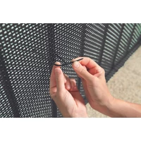 Kép 2/4 - BRIDFIX - Többfunkciós gyorskötöző 14 cm fekete (50 kötöző/csomag)