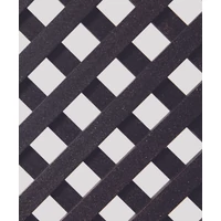 Kép 3/3 - Decory LOP – Keskeny dekorációs panel, 0,6 x 1,2 m, antracit közeli rács