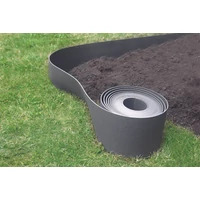 Kép 4/4 - ETIK BORDURA - Rugalmas ágyásszegély  15cm x 10m szürke