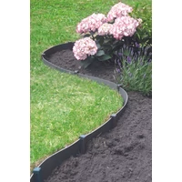 Kép 1/4 - ETIK BORDURA - Rugalmas ágyásszegély  15cm x 10m szürke