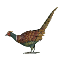 Kép 1/5 - FEESY - Stilizált dekoratív fácán figura 54 x 15 x h.46 cm